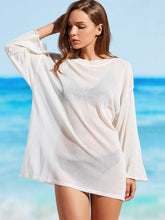 SHEER KNITTED COVER UP TOP