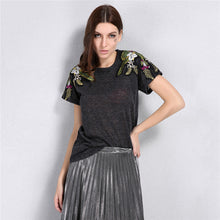 LOLA FLORAL KNIT TOP