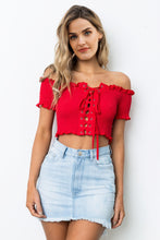 PIXIE LACE UP SHIRT