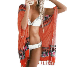 TASSEL RAYON COVER UP
