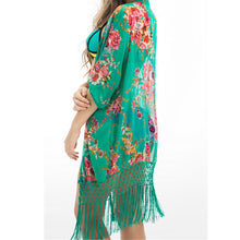FLORAL BEACH COVER UP