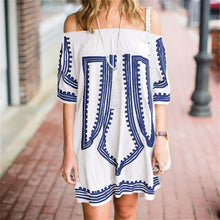 VINTAGE EMBROIDERED OFF SHOULDER COVER UP