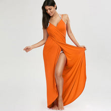 ZAFUL WRAP SLIP BEACH DRESS
