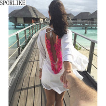 BACKLESS TASSEL BIKINI COVER UP