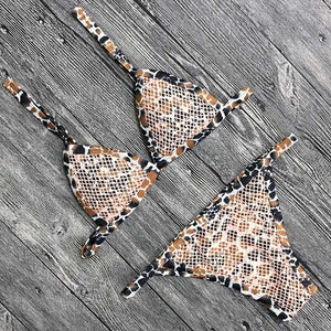 2018 New Sexy Bikinis Women Swimsuit Push Up Swimwear Beach Wear Printed Brazilian Bikini Set Bathing Suits Swim Wear