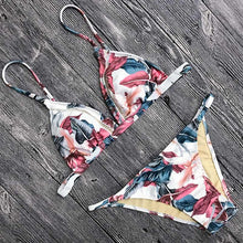 2018 New Sexy Bikinis Women Swimsuit Push Up Swimwear Beach Wear Printed Brazilian Bikini Set Bathing Suits Swim Wear