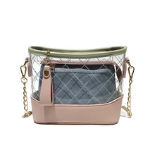 TRANSPARENT PU LEATHER BAG
