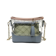 TRANSPARENT PU LEATHER BAG