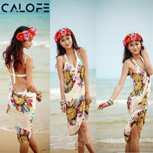 WHITE CHIFFON BACKLESS COVER UP