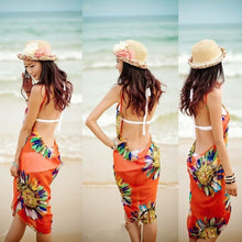 WHITE CHIFFON BACKLESS COVER UP
