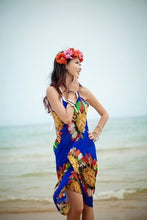 WHITE CHIFFON BACKLESS COVER UP