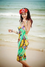 WHITE CHIFFON BACKLESS COVER UP
